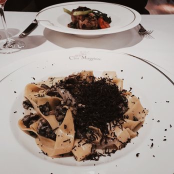 Clos Maggiore - truffle pasta and lamb steak - French Near Me - London, XGL