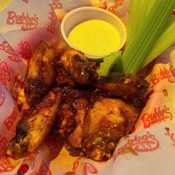Bubba's 33 - Traditional wings (Raspberry Chipotle) - American Near Me - Peoria, Arizona