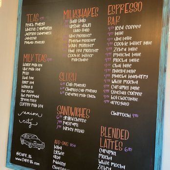 Cafe 86 - Menu as of 1/2022 - Desserts Near Me - Union City, California