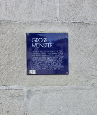 Grossmünster by null