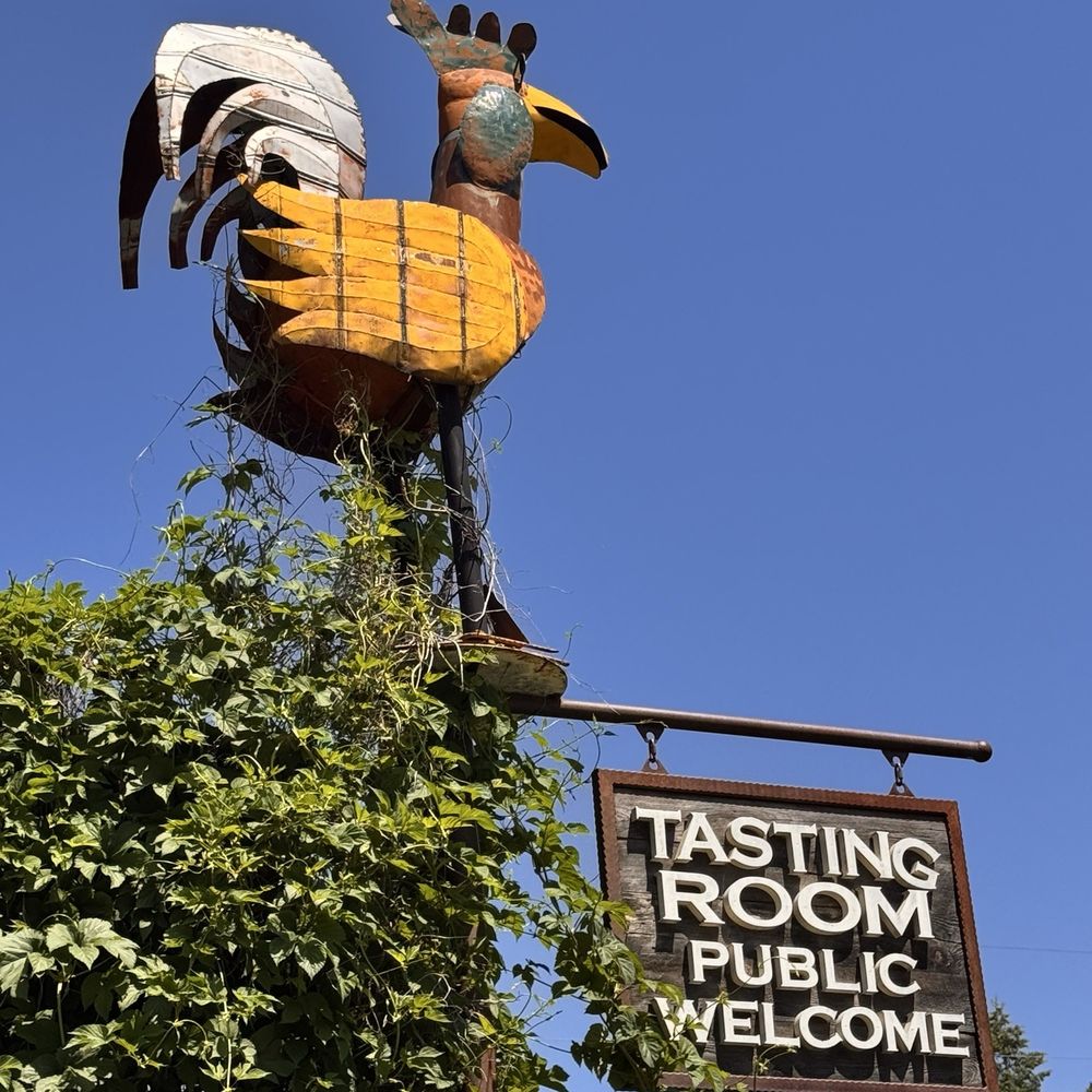 Glacier Distilling Company - Signage for the distillery is hard to see from the road so look for the Rooster! - Beer, Wine & Spirits Near Me - Coram, Montana