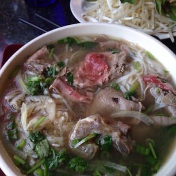 Pho Viet Anh - Ahh. There's the rare beef - piled on top in clumps. Pull apart and soak to cook. - Vietnamese Near Me - Seattle, Washington Pho Viet Anh - Ahh. There's the rare beef - piled on top in clumps. Pull apart and soak to cook. - Vietnamese Near Me - Seattle, Washington