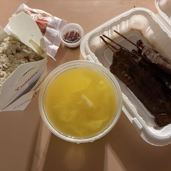 Kowloon House - Young chow fried rice, Egg Drop Soup, Beef sticks - Chinese Near Me - West Haverstraw, New York