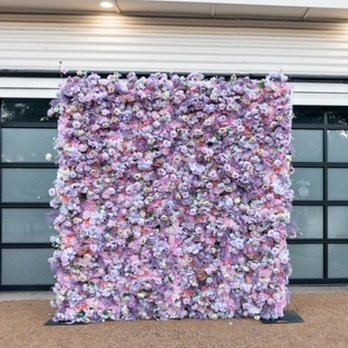 Paradiso Events & Party Rentals - Purple/Lavender flower wall backdrop rental for events. Our floral backdrop is 5D and 8' x 8' in dimension. - Party Equipment Rentals Near Me Paradiso Events & Party Rentals - Purple/Lavender flower wall backdrop rental for events. Our floral backdrop is 5D and 8' x 8' in dimension. - Party Equipment Rentals Near Me