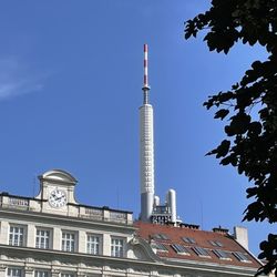 View of the TV tower from a park nearby