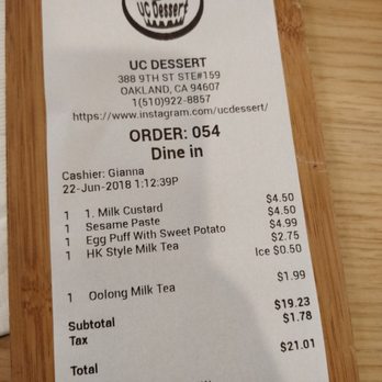 UC Dessert - Desserts Near Me - Oakland, California UC Dessert - Desserts Near Me - Oakland, California