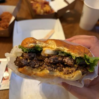 Shake Shack Seaport - Double Cheeseburger - Burgers Near Me - Boston, Massachusetts Shake Shack Seaport - Double Cheeseburger - Burgers Near Me - Boston, Massachusetts