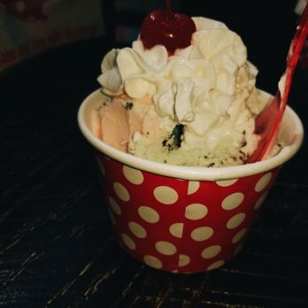 Hoggys Ice Cream - The three little pigs, almond coconut, mint chocolate chip and cotton candy ice cream. - Ice Cream & Frozen Yogurt Near Me - Frankfort, Kentucky