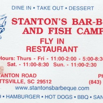Stanton's Barbecue & Fish Camp - Barbeque Near Me - Bennettsville, South Carolina Stanton's Barbecue & Fish Camp - Barbeque Near Me - Bennettsville, South Carolina