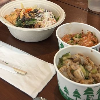 Hi Life - Scallop poke, salmon poke and salmon poke bowl - Japanese Near Me - Bainbridge Island, Washington