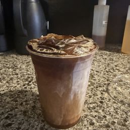 Maple Cold brew (added oat milk)