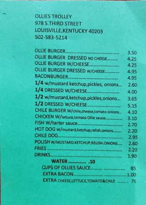 Menu photo 4 Ollie's Trolley Louisville, KY Menu photo 4 Ollie's Trolley Louisville, KY