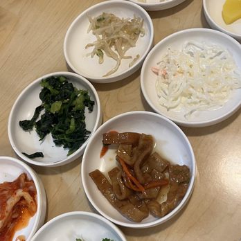 Doma Korean Restaurant - 8 Banchan dishes - Korean Near Me - Sacramento, California Doma Korean Restaurant - 8 Banchan dishes - Korean Near Me - Sacramento, California