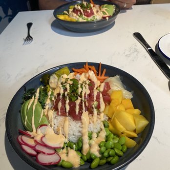 Whiskey Bird - Poke bowl (so good we ordered two) - New American Near Me - Atlanta, Georgia Whiskey Bird - Poke bowl (so good we ordered two) - New American Near Me - Atlanta, Georgia
