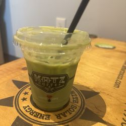 Katz Coffee - Ice matcha with soy
