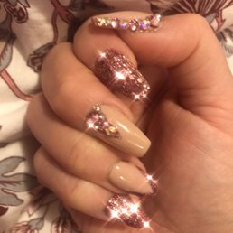 Gel Manicure with designs! New Years nails! Gel Manicure with designs! New Years nails!