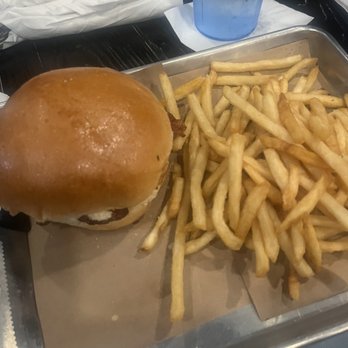 Legends Tavern & Grille - Cheeseburger and fries - Sports Bars Near Me - Plantation, Florida