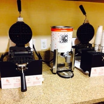 Hampton Inn & Suites Redding - Make your own waffle - Hotels Near Me - Redding, California