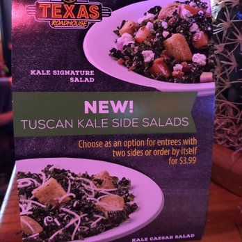 Texas Roadhouse - New Kale salads - Steakhouses Near Me - Katy, Texas