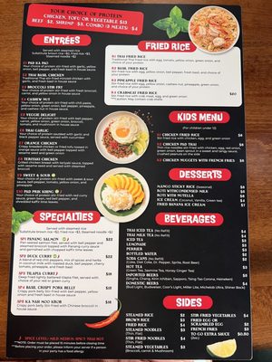 Menu photo 6 Tic Tac Thai Spring, TX