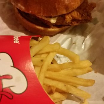 Jollibee - Classic chicken burger and fries. - Fast Food Near Me - Anaheim, California