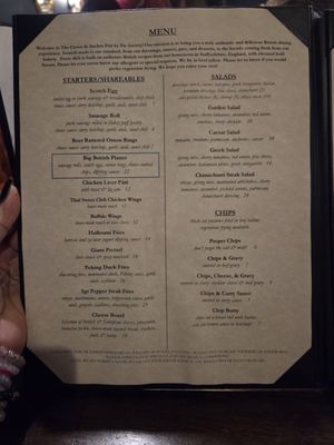 Menu photo 2 The Crown & Anchor Pub Pooler, GA