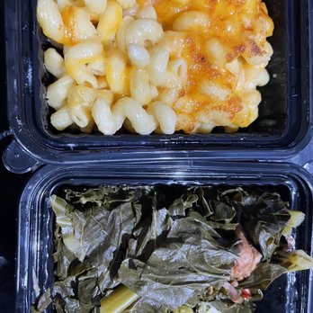 Sweet T's Southern Eatery - Baked Mac & Cheese  Smoked Turkey Collards - Soul Food Near Me - Montclair, New Jersey