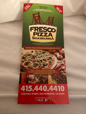 Fresco Pizza Shawarma by null