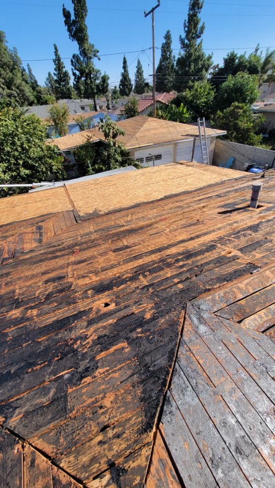 Slide of Roofing Business