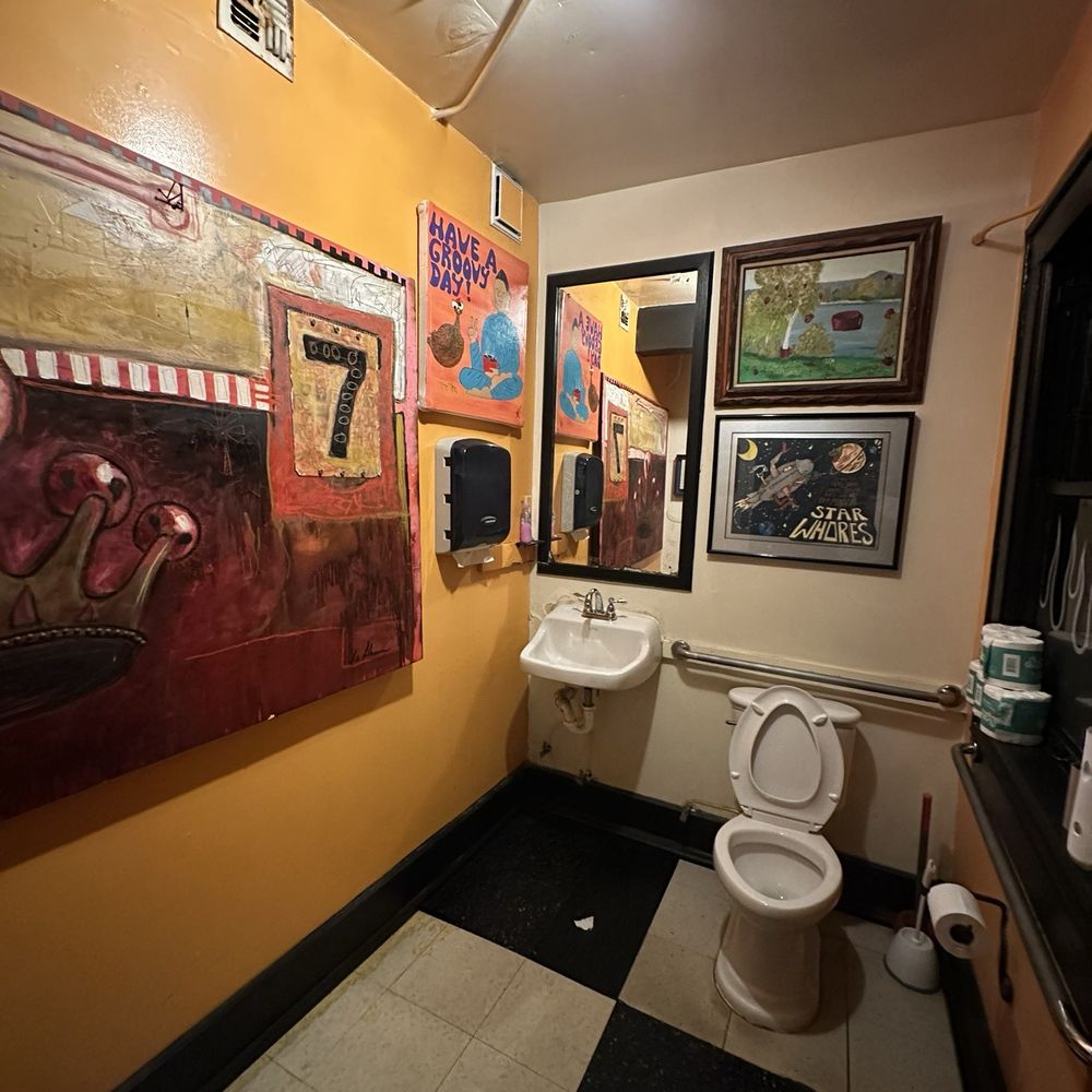 The Red Cup - Men's bathroom - Coffee & Tea Near Me - Oklahoma City, Oklahoma The Red Cup - Men's bathroom - Coffee & Tea Near Me - Oklahoma City, Oklahoma