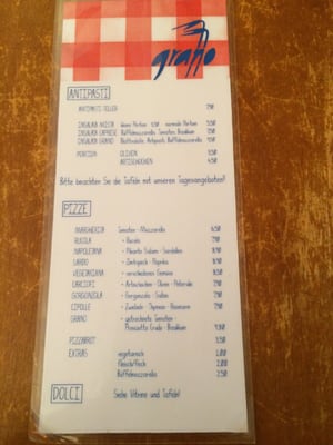 Menu photo 5 Pizzeria Grano Munich, BY Menu photo 5 Pizzeria Grano Munich, BY
