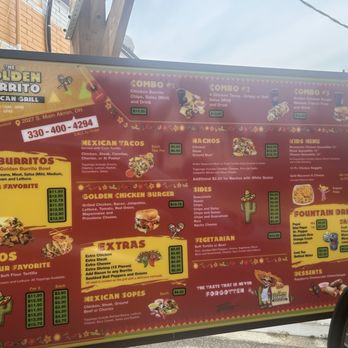 The Golden Burrito - Drive thru - Mexican Near Me - Akron, Ohio