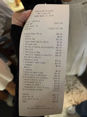 Osteria da Fortunata - Miami by null