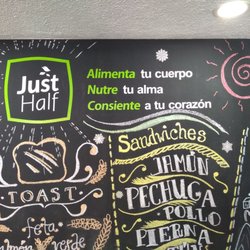 Just Half - Me encanta comer en este lugar, es nutritivo, sano y delicioso.
