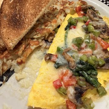Black Bear Diner Humble - Vegetarian Omelette (1080-1390 cal) - Diners Near Me - Humble, Texas Black Bear Diner Humble - Vegetarian Omelette (1080-1390 cal) - Diners Near Me - Humble, Texas