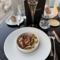 Aqua Shard - Grilled octopus