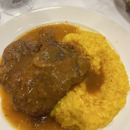 Osso bucco with risotto Osso bucco with risotto