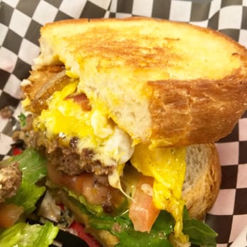 Stanton's City Bites - Cowboy Bruch - cut in half - Burgers Near Me - Houston, Texas Stanton's City Bites - Cowboy Bruch - cut in half - Burgers Near Me - Houston, Texas