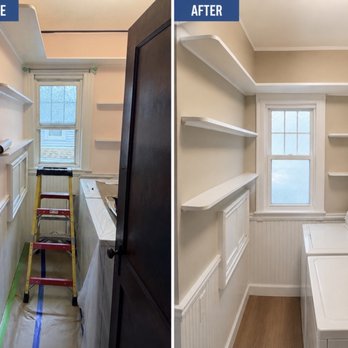 Tatums Home Services - Laundry room re painted customer wanted more of a masculine hue - Plumbing Near Me Tatums Home Services - Laundry room re painted customer wanted more of a masculine hue - Plumbing Near Me