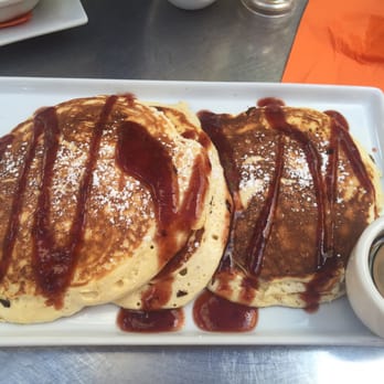 Kafe Leopold - Lemon soufflé pancakes - Austrian Near Me - Washington, DC, District of Columbia