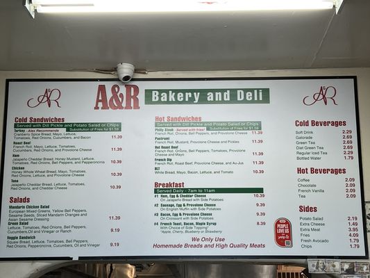 Menu photo 2 A & R Bakery Blythe, CA