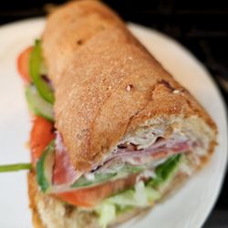 Lunch from @Subway Kalihi; 7/29/2023. Shared Subway Foot Long Club Sandwich w/David, 6" ea. Mahalo Nui David 4 picking up R Grindz! 4 1/2***