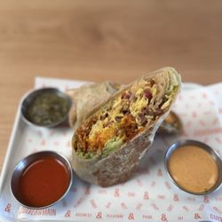 Culver & Main - Breakfast Burrito with bacon