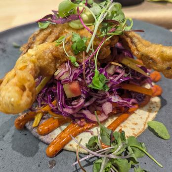 Ruta 15 Ceviche Bar Mexican Kitchen - Soft shell crab taco - Sports Bars Near Me - Long Beach, California