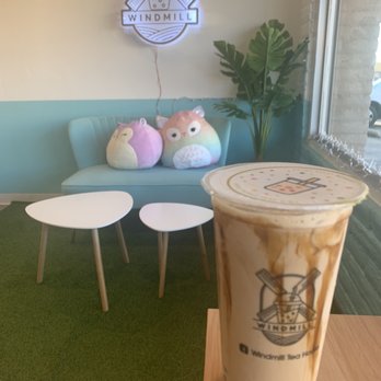 Windmill Tea House - Brown sugar milk tea - Bubble Tea Near Me - Albuquerque, New Mexico