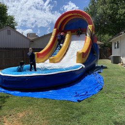 18ft water slide