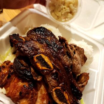 Tiki's Hawaiian BBQ - BBQ Mixed plate - Hawaiian Near Me - Las Vegas, Nevada Tiki's Hawaiian BBQ - BBQ Mixed plate - Hawaiian Near Me - Las Vegas, Nevada