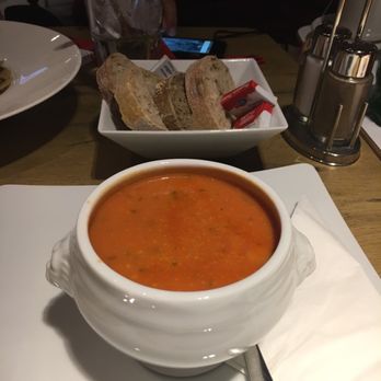 Hôtel Ibis Genève Centre Nations - Really good tomato soup with fresh bread and a glass of the house rosé! Only $10 USD total I was completely full - Hotels Near Me - Geneva, GE