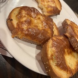 Joey Bs - Ok guys... this isn't going to work. The bread that they put at the table with a single slice of burned provel cheese. Oof
