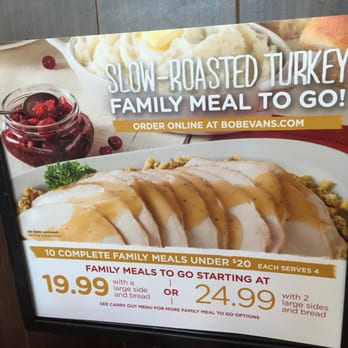 Bob Evans - Thanksgiving dinner, cheap! - American Near Me - Ft Myers, Florida